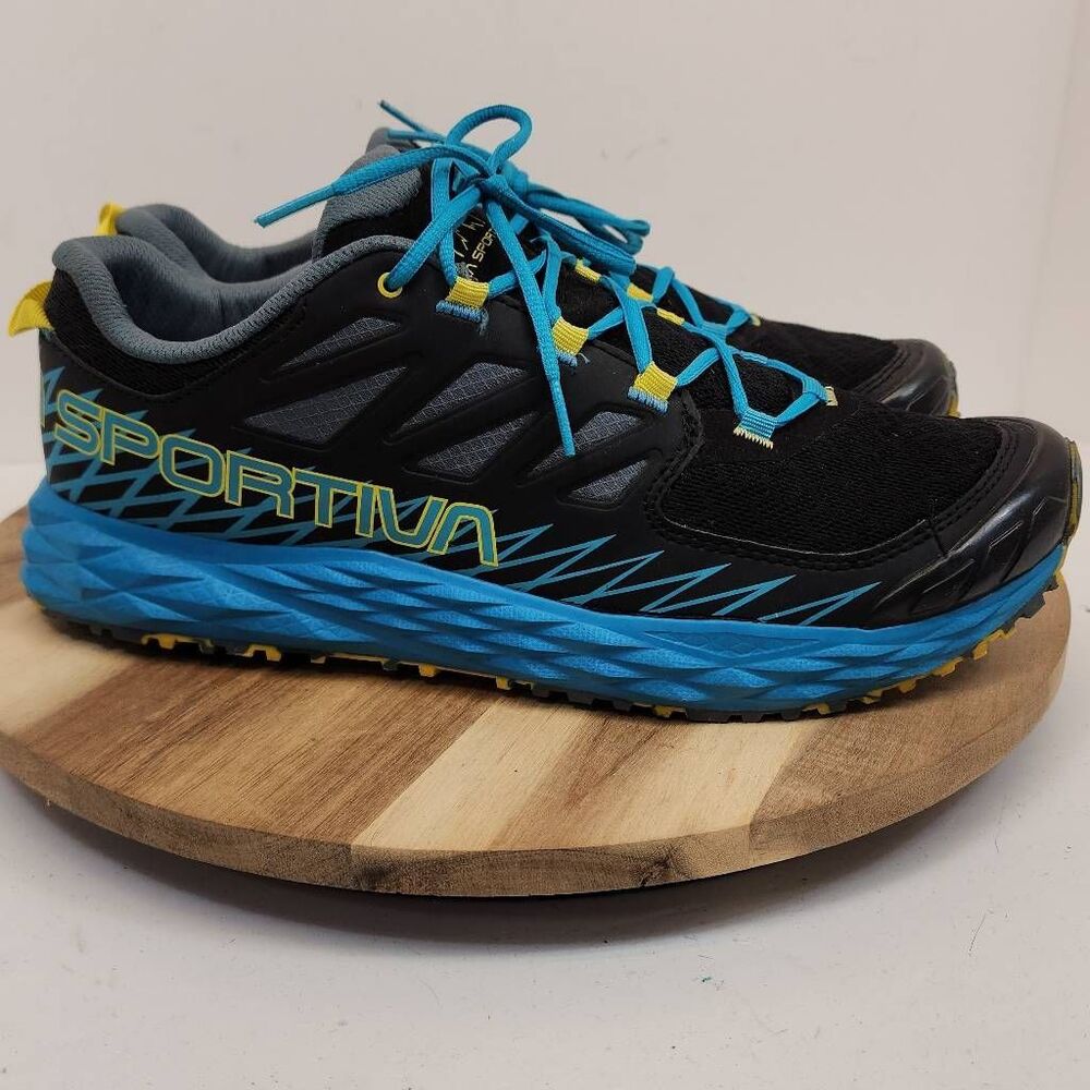 La Sportiva Men's Trainer Running Shoes Size 10.5 Black Blue